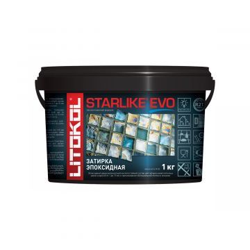 Затирка STARLIKE EVO S.102 BIANCO GHIACCIO эпоксидная 1кг Затирка STARLIKE EVO S.102 BIANCO GHIACCIO эпоксидная 1кг