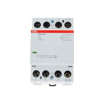 Контактор ESB40-40N-06 модульный (40А АС-1 4НО) катушка 230В AC/DC ABB Контактор ESB40-40N-06 модульный (40А АС-1 4НО) катушка 230В AC/DC ABB