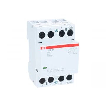 Контактор ESB63-40N-06 модульный (63А АС-1 4НО) катушка 230В AC/DC ABB Контактор ESB63-40N-06 модульный (63А АС-1 4НО) катушка 230В AC/DC ABB
