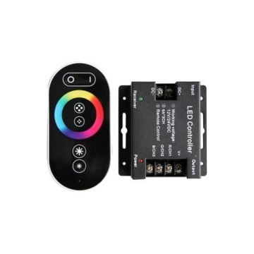 Контроллер с инфракрасным пультом RGB- LP-Touch 18A, 12/24V, 216/432W Контроллер с инфракрасным пультом RGB- LP-Touch 18A, 12/24V, 216/432W