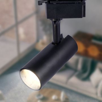 Трековый светильник СОВ 220V 300W 4000К черный