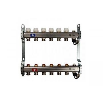 Коллекторная группа для отопления STOUT 1*3/4x6 вых