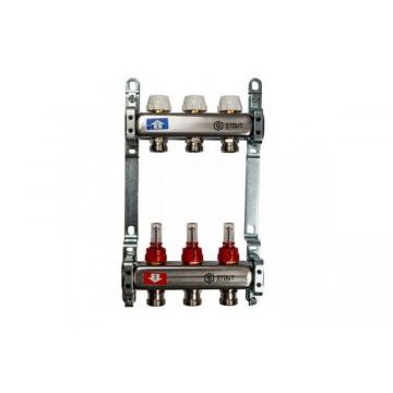 Коллекторная группа для теплого пола STOUT 1*x3/4х3 вых