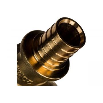 Угольник настенный с креплением 20xRp 1/2″ STOUT