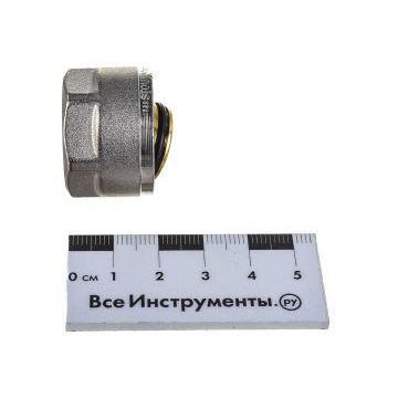 Фитинги компрессионные для труб PE-X 16х2,2х3/4″ STOUT