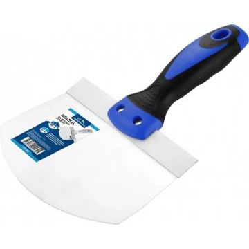 Шпатель VERTEXTOOLS нерж. полукруглый для ведра 165 мм
