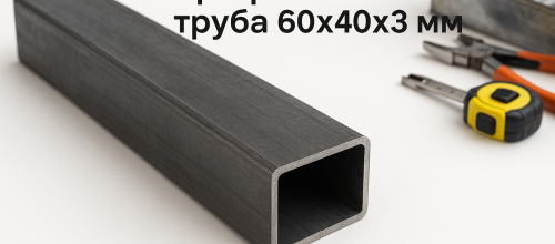 Профильная труба 60х40х3 мм Профильная труба 60х40х3 мм