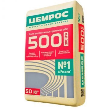 Цемент Цемрос М500 Д20 50кг Цемент Цемрос М500 Д20 50кг