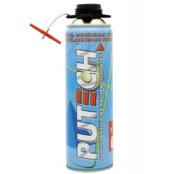 Очиститель монтажной пены PUTECH 500 мл. Очиститель монтажной пены PUTECH 500 мл.