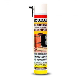 Пена монтажная SOUDAL Yellow 750 мл Пена монтажная SOUDAL Yellow 750 мл