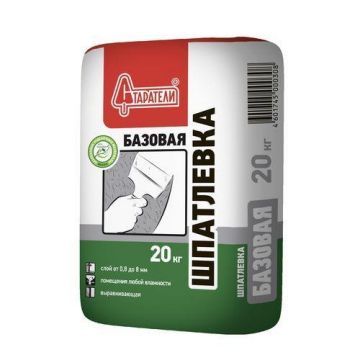 Шпаклевка Старатели базовая 20кг - Купить сейчас по выгодной цене с доставкой по Москве и Московской области Шпаклевка Старатели базовая 20кг