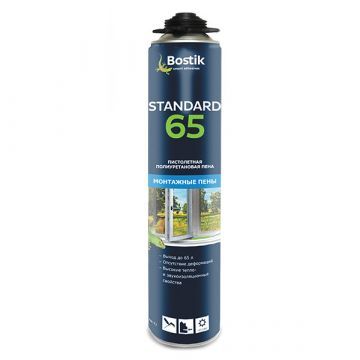 Пена монтажная Bostik Pro Standard 65 профессиональная 750 мл Пена монтажная Bostik Pro Standard 65 профессиональная 750 мл
