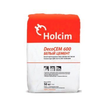 Цемент М500 Холсим (HOLCIM) белый (50кг) Цемент М500 Холсим (HOLCIM) белый (50кг)